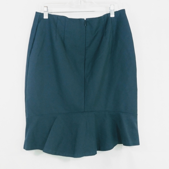 Ann Taylor Loft Navy Straight Skirt - Picture 2 of 5